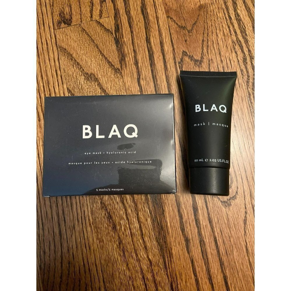 NEW | BLAQ Hyaluronic Acid Eye Mask and Face Mask‎